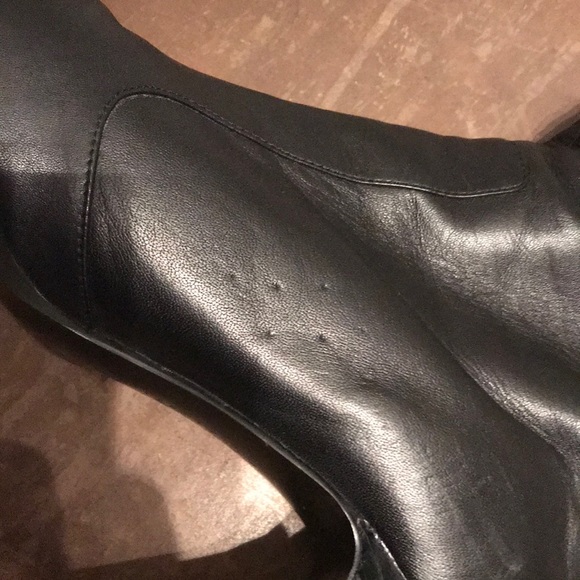 Ralph Lauren Beatrice Over the Knee Leather Boots - Picture 4 of 8